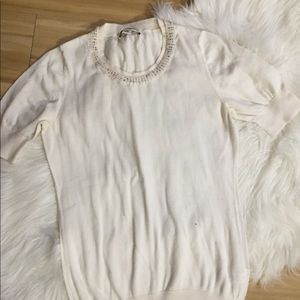 Banana Republic short sleeve sweatshirt